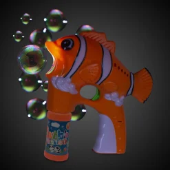 Hot Windy City Novelties LED Clownfish Bubble Gun