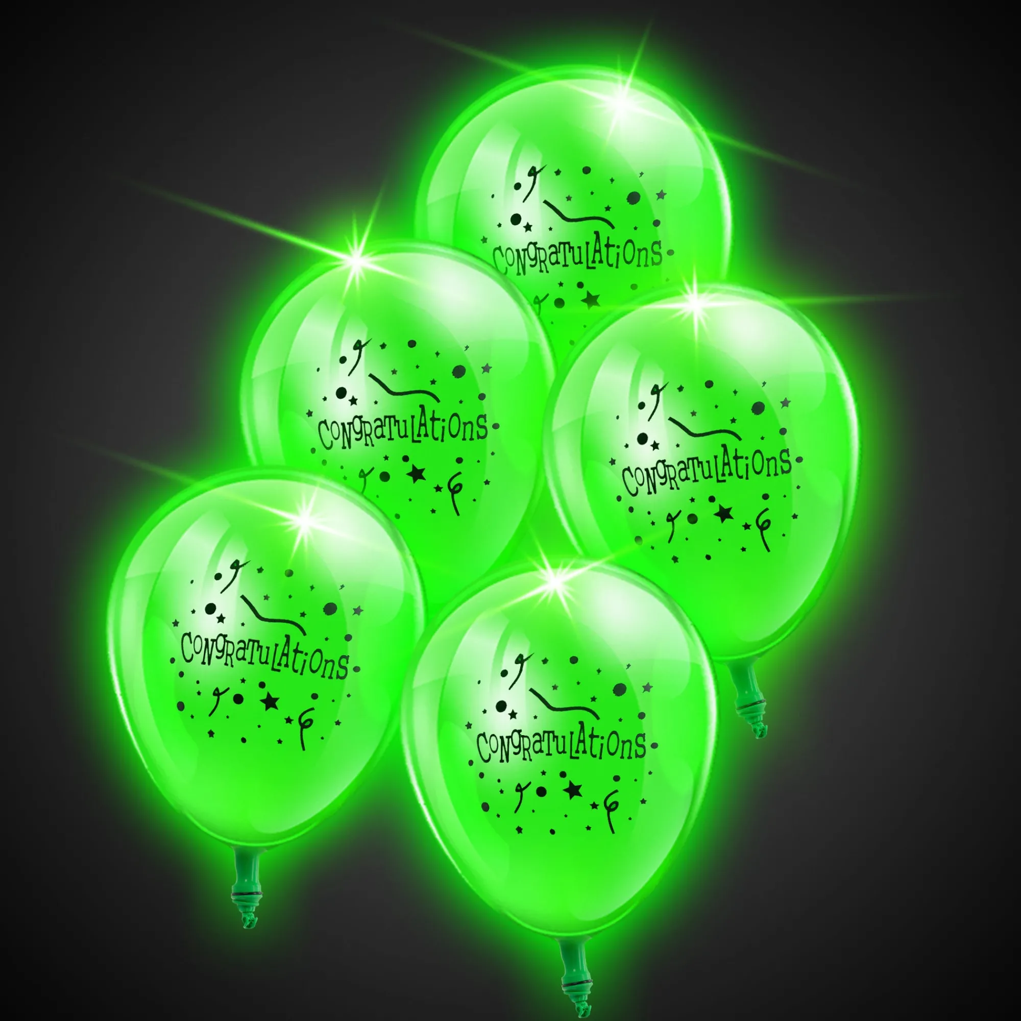 Sale Windy City Novelties LED Congratulations 14" Blinky Balloons