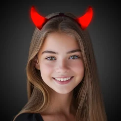 Outlet Windy City Novelties LED Devil Horns Headbands Retail Counter Display