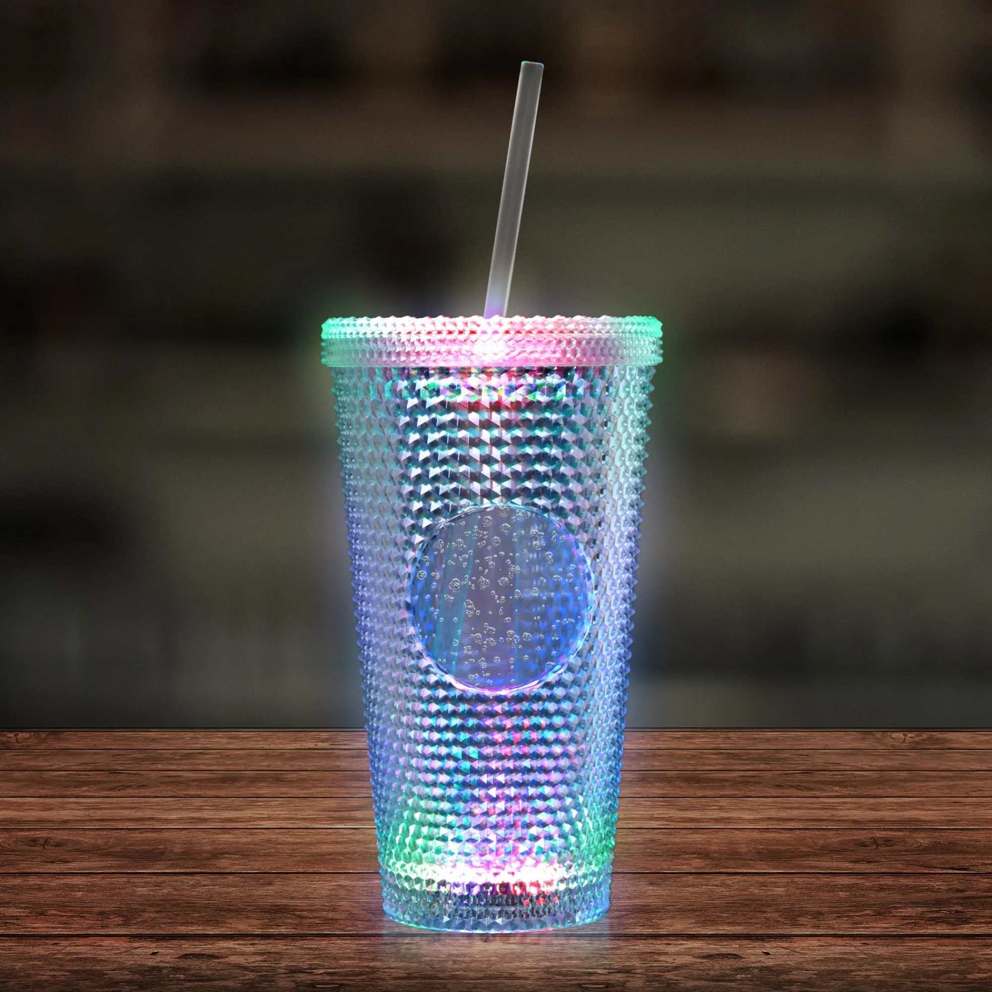 Online Windy City Novelties LED Diamond Double Wall 16 oz. Tumbler