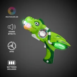 Online Windy City Novelties LED Dinosaur Spinner Gun