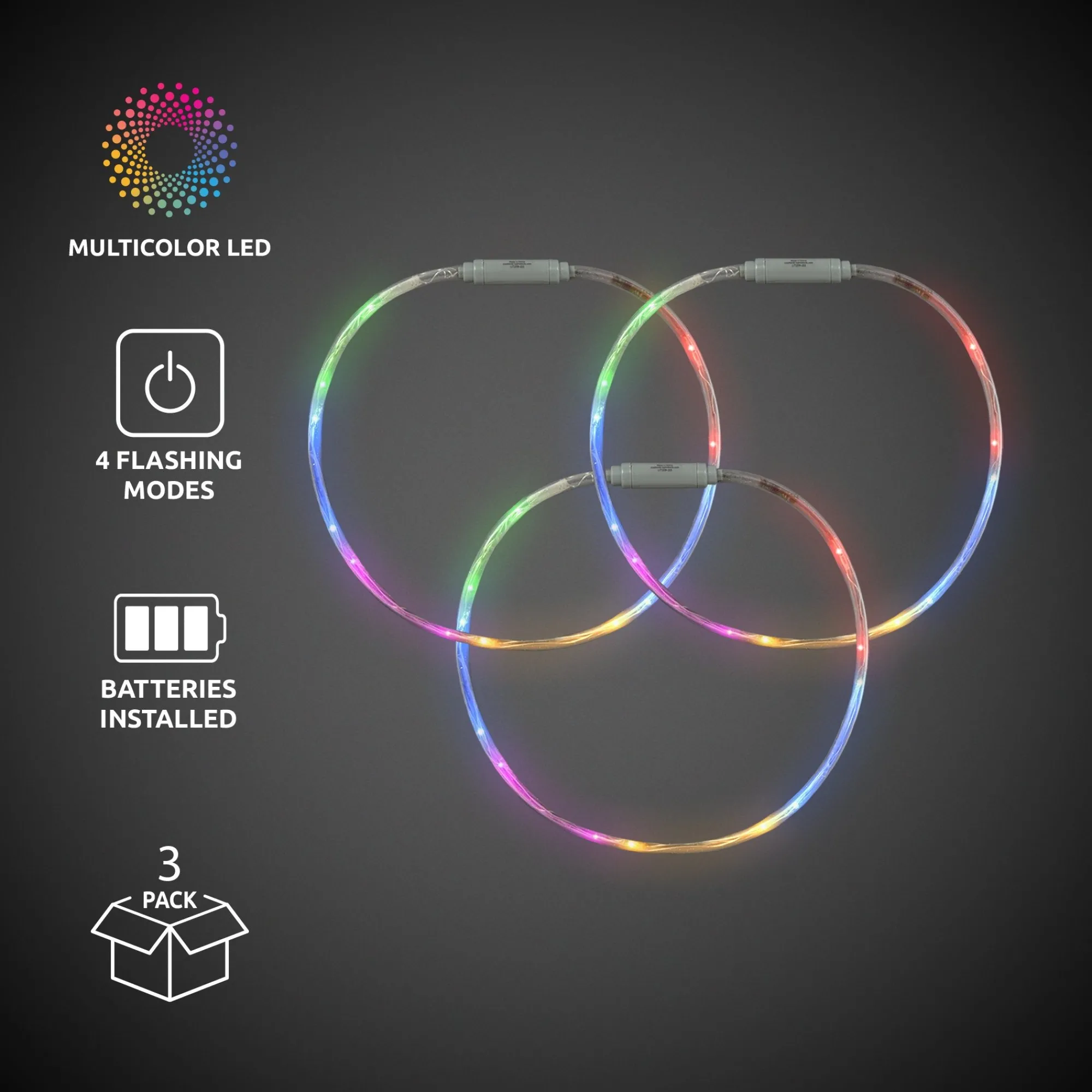 New Windy City Novelties LED Flashing Target Hoop