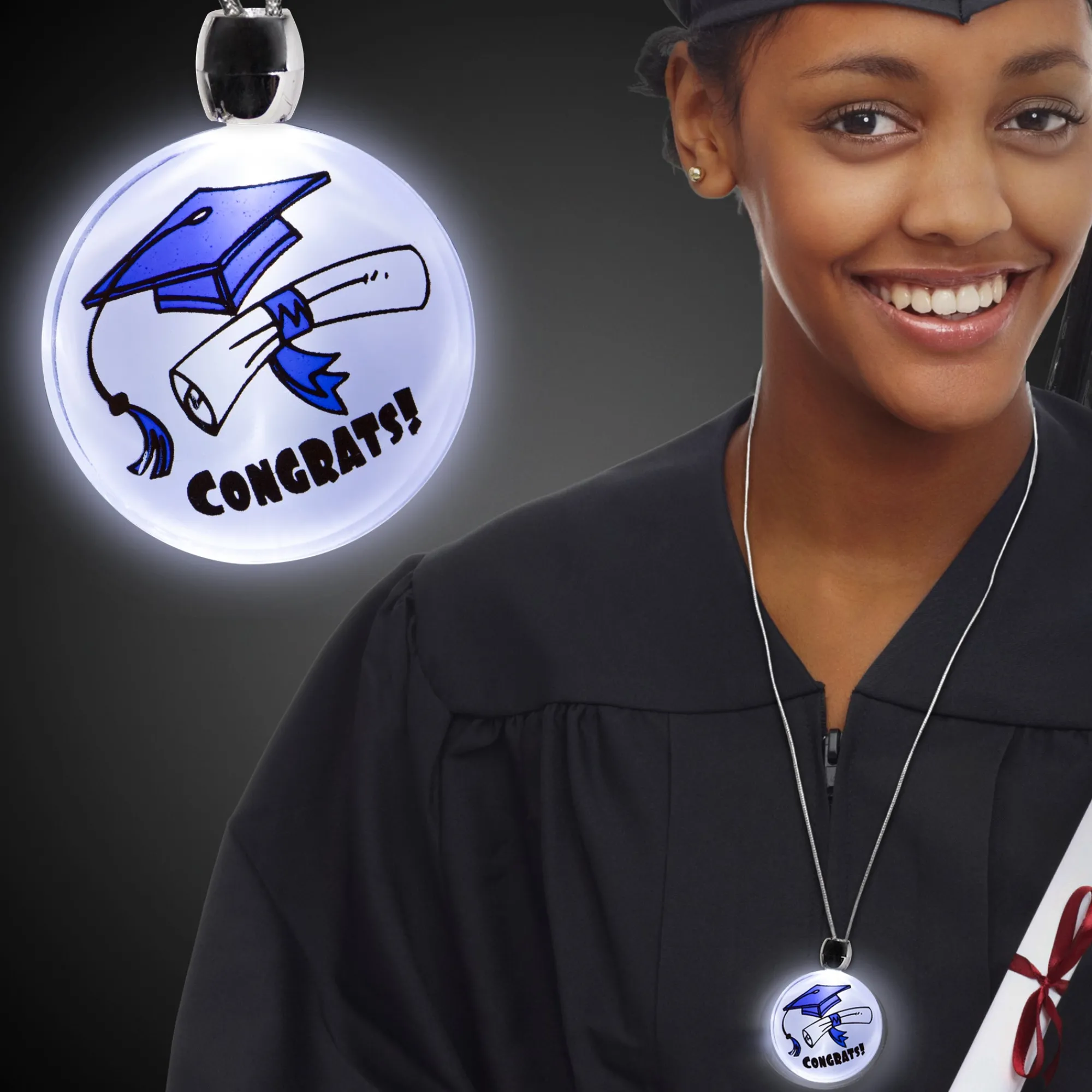 Sale Windy City Novelties LED Graduation Pendant Necklace