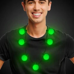 Best Windy City Novelties LED Ball Necklace Green