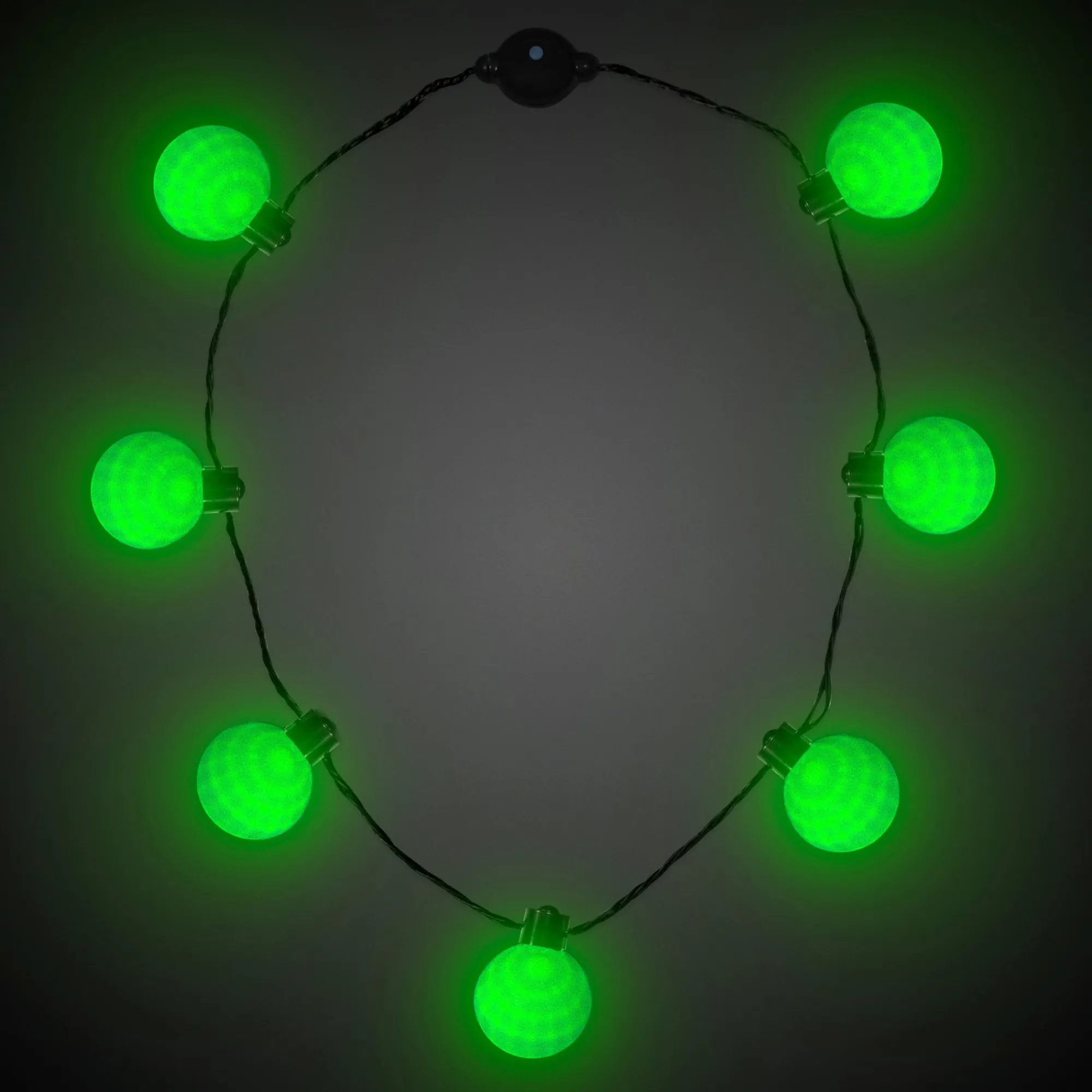 Best Windy City Novelties LED Ball Necklace Green