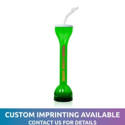 Online Windy City Novelties LED Flashing 17 oz. Yard Glass Green