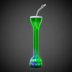 Online Windy City Novelties LED Flashing 17 oz. Yard Glass Green