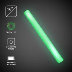 Windy City Novelties LED Foam Lumiton Green