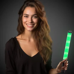 Clearance Windy City Novelties LED Patrol Wand Green
