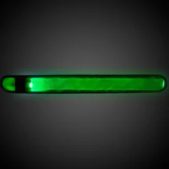 Hot Windy City Novelties LED Slap Bracelet Green