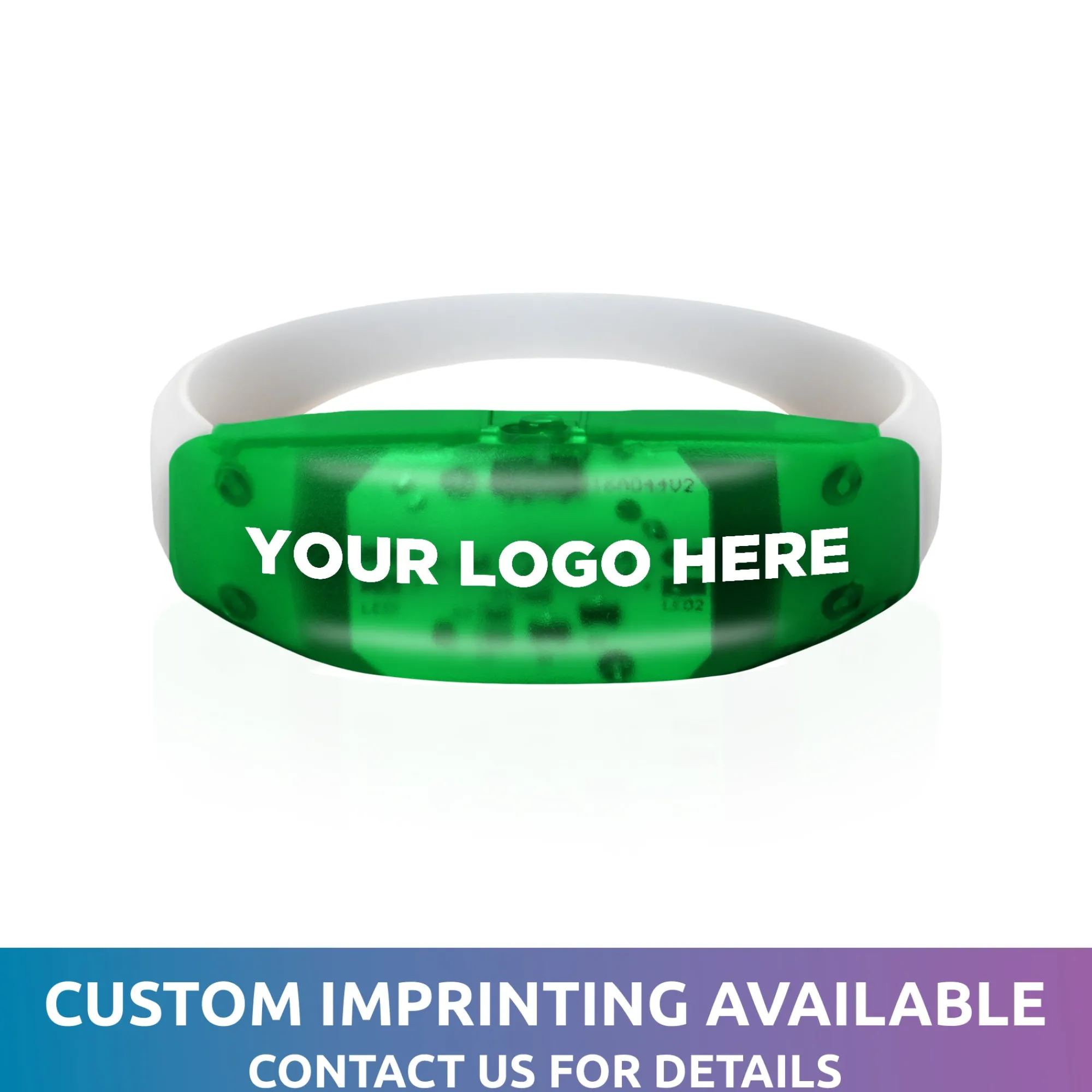 Sale Windy City Novelties LED Stretchy Bangle Bracelet Green