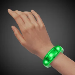 Sale Windy City Novelties LED Stretchy Bangle Bracelet Green