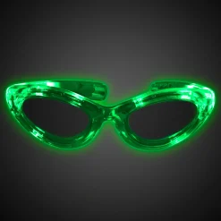 Hot Windy City Novelties LED Sunglasses Green