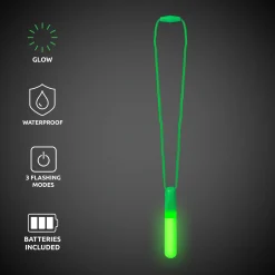 Windy City Novelties LED Waterproof Light Stick Green