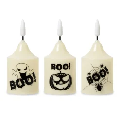 Hot Windy City Novelties LED Halloween Boo Candles Retail Counter Display