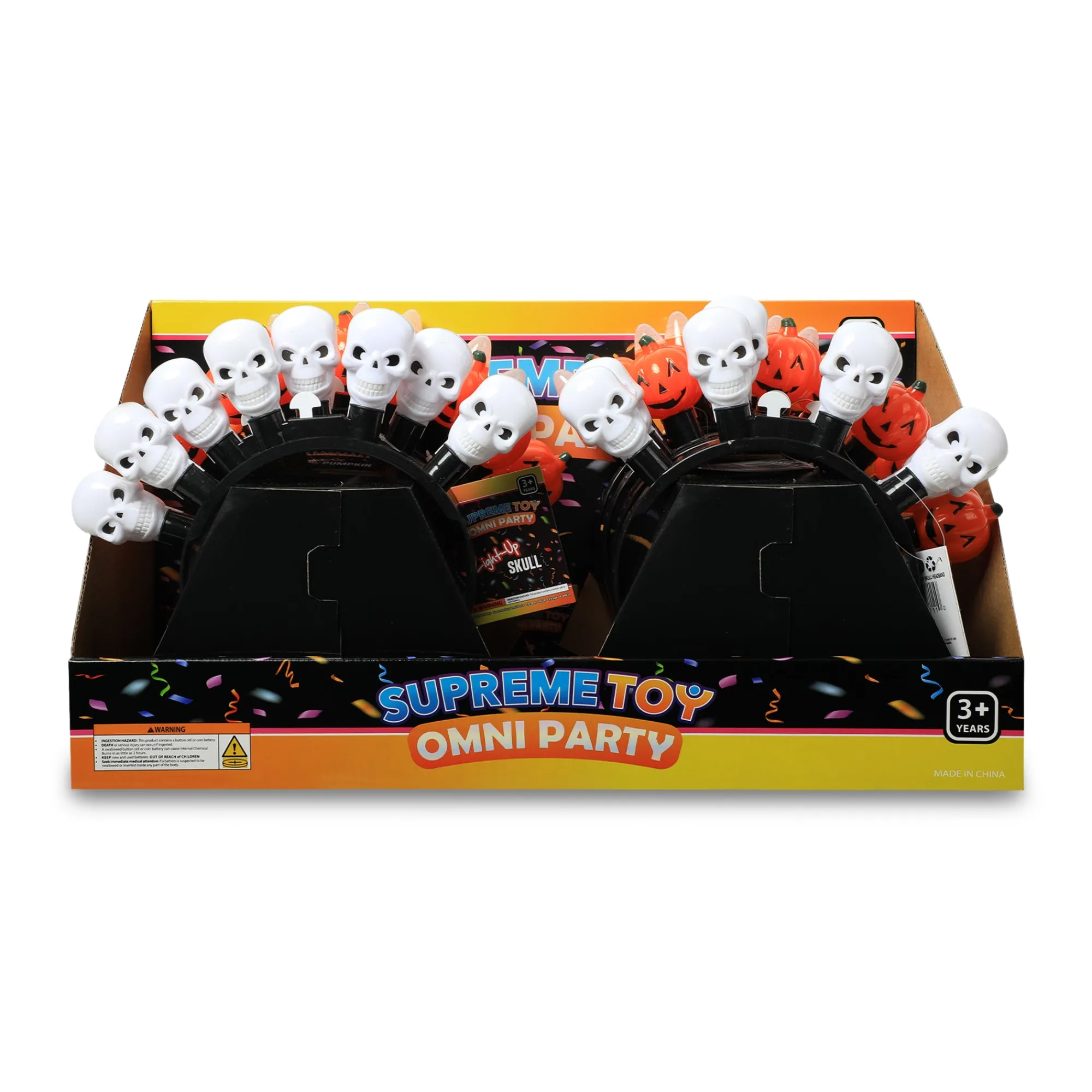 Sale Windy City Novelties LED Halloween Headbands Retail Counter Display