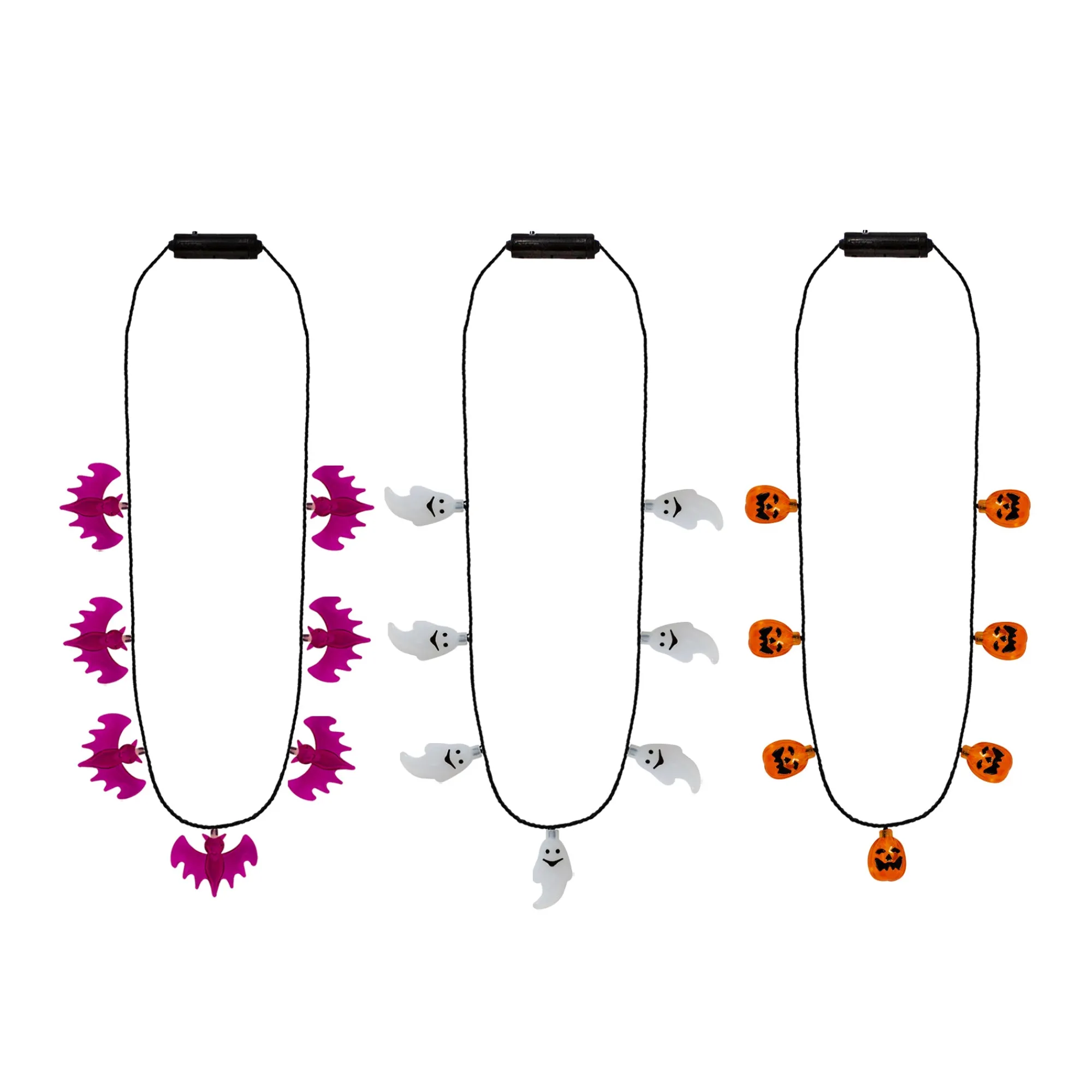 Sale Windy City Novelties LED Halloween Necklaces Retail Hanging Display