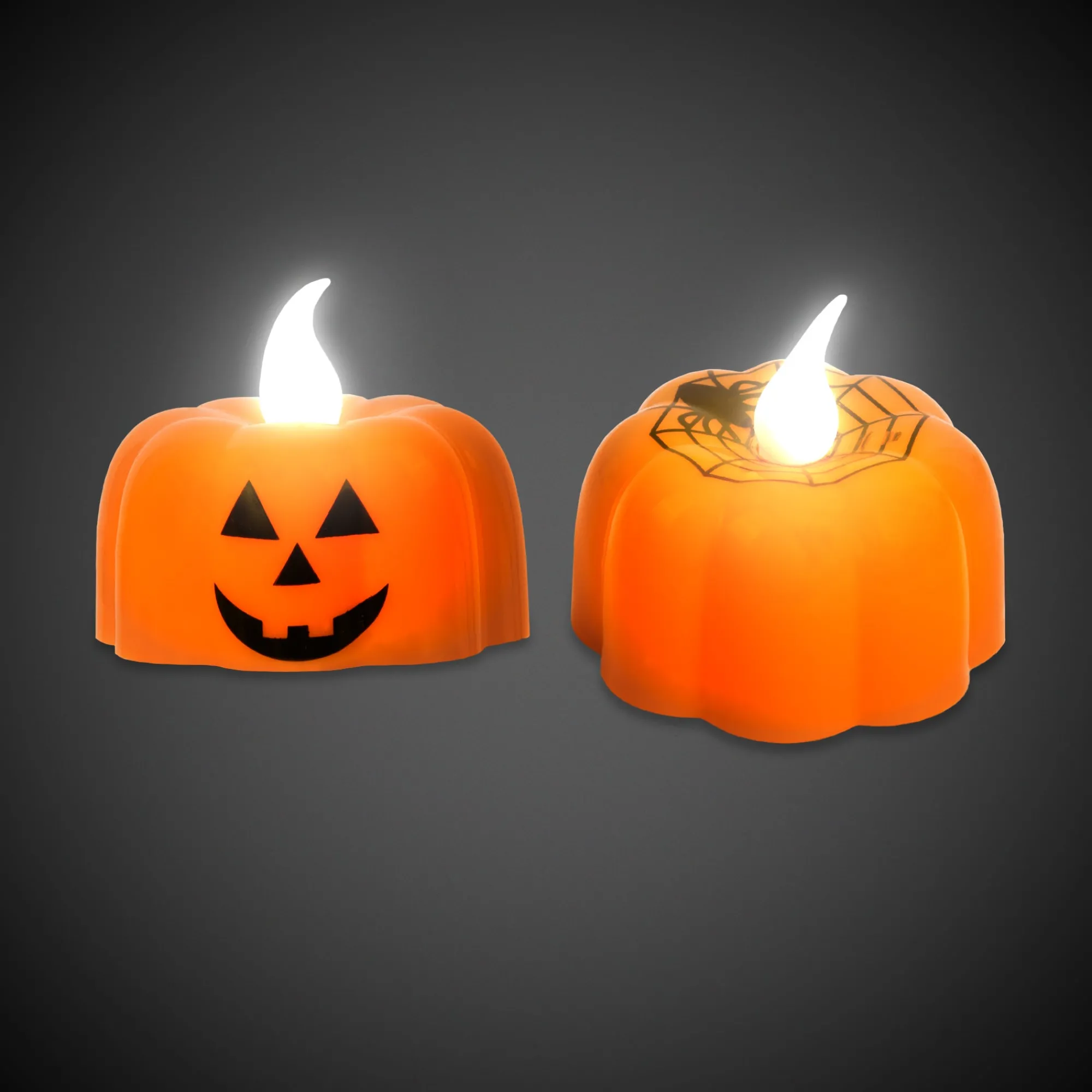 Discount Windy City Novelties LED Halloween Pumpkin Candles Retail Counter Display