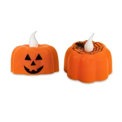 Discount Windy City Novelties LED Halloween Pumpkin Candles Retail Counter Display