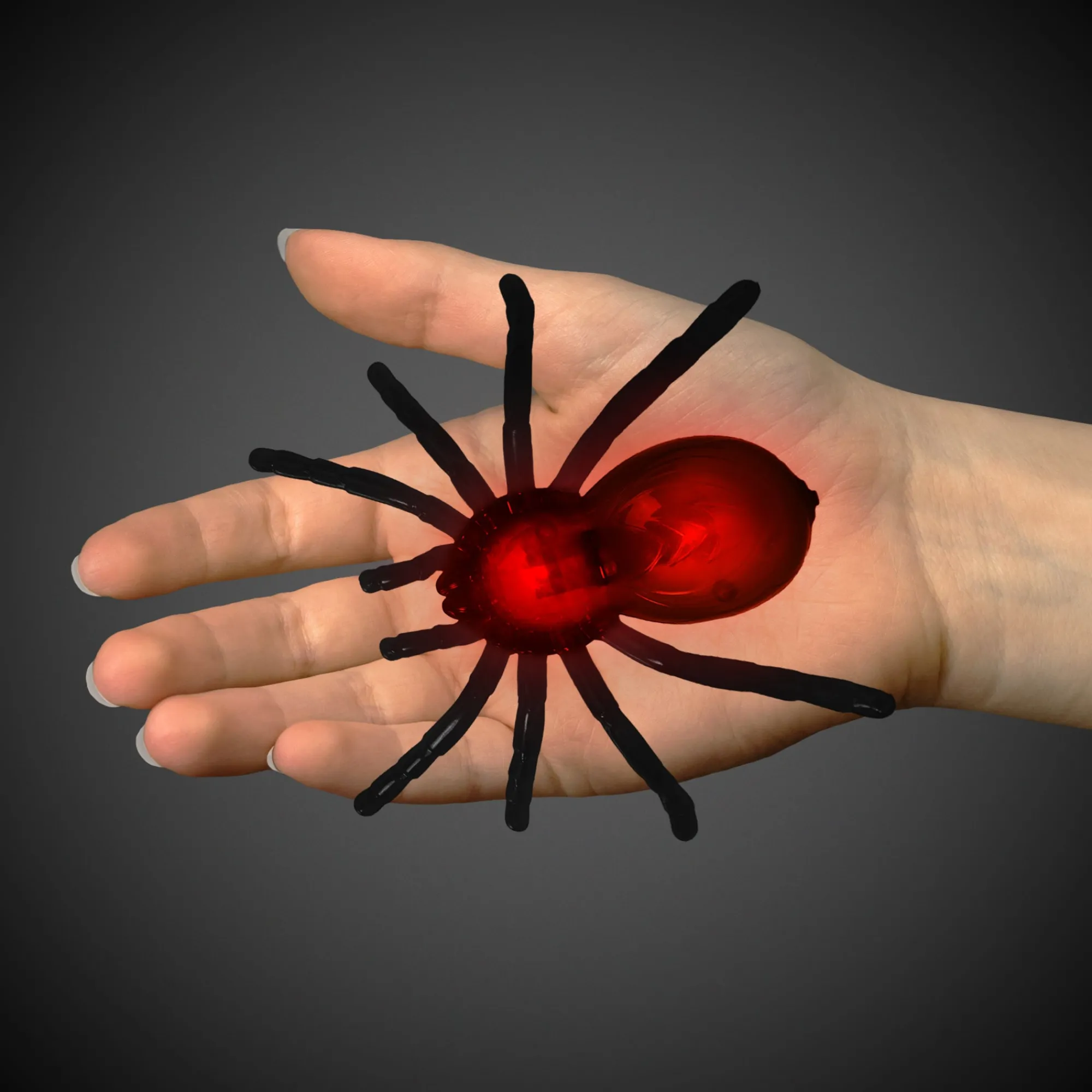 Discount Windy City Novelties LED Halloween Spiders Retail Counter Display