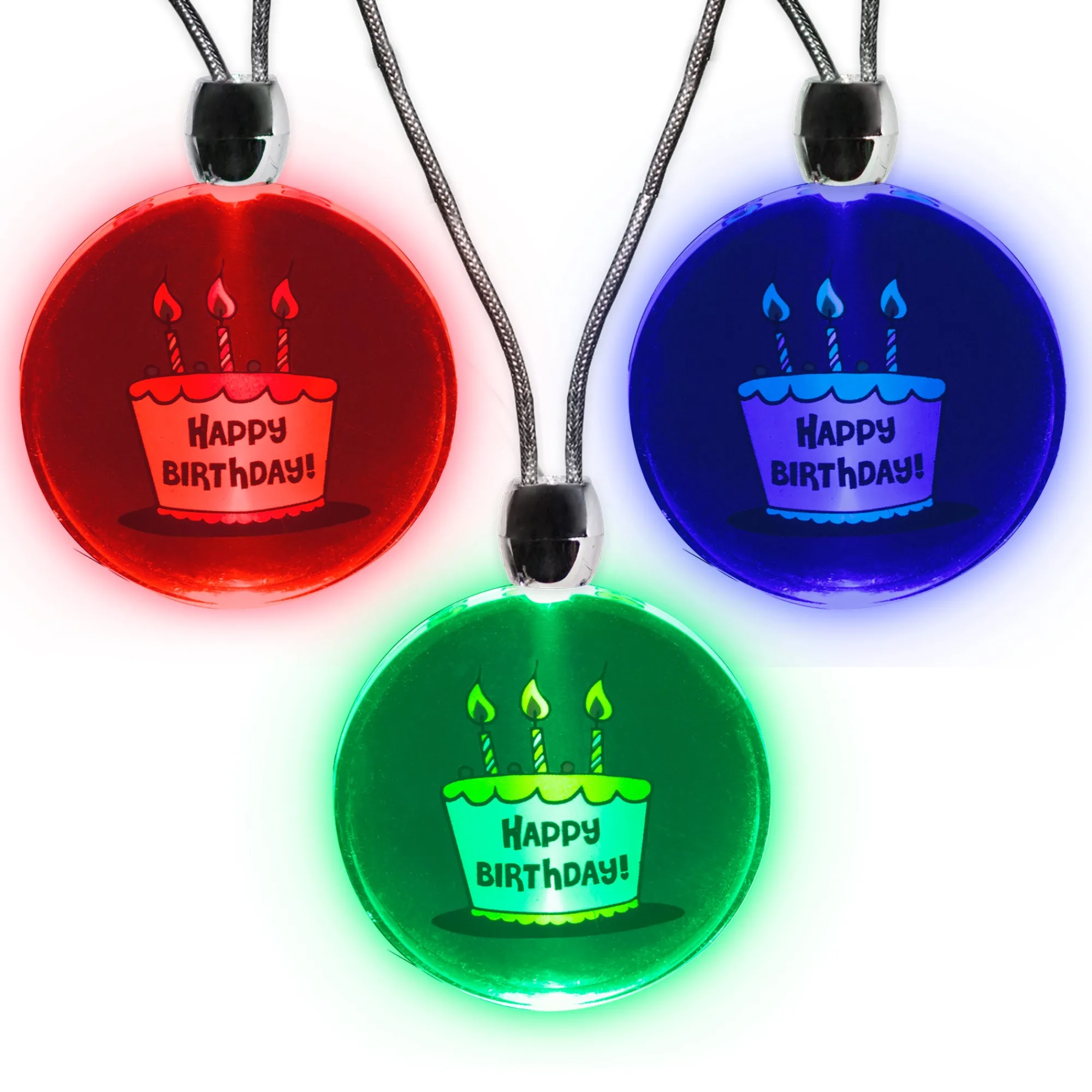 Hot Windy City Novelties LED Happy Birthday Pendants