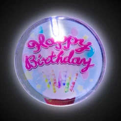 Clearance Windy City Novelties LED Happy Birthday Pin