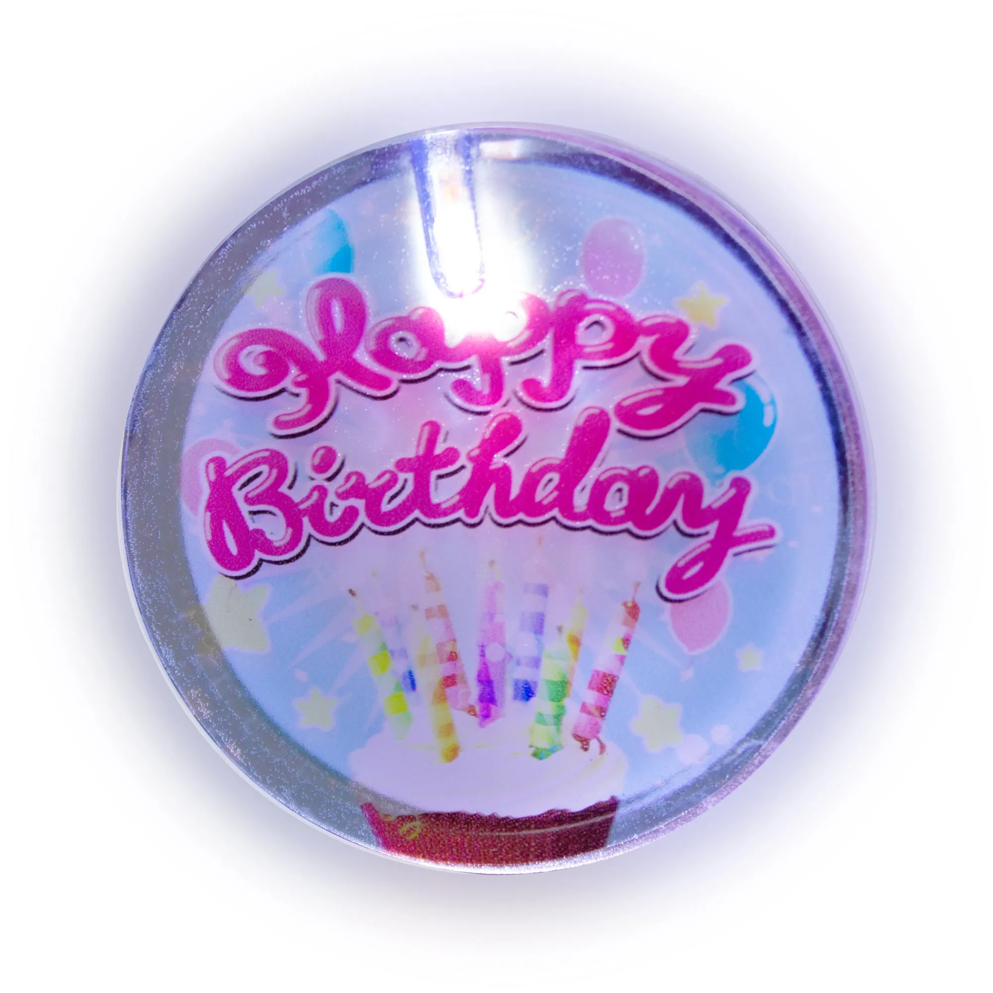 Clearance Windy City Novelties LED Happy Birthday Pin