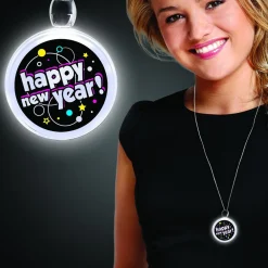 Hot Windy City Novelties LED Happy New Year Necklace
