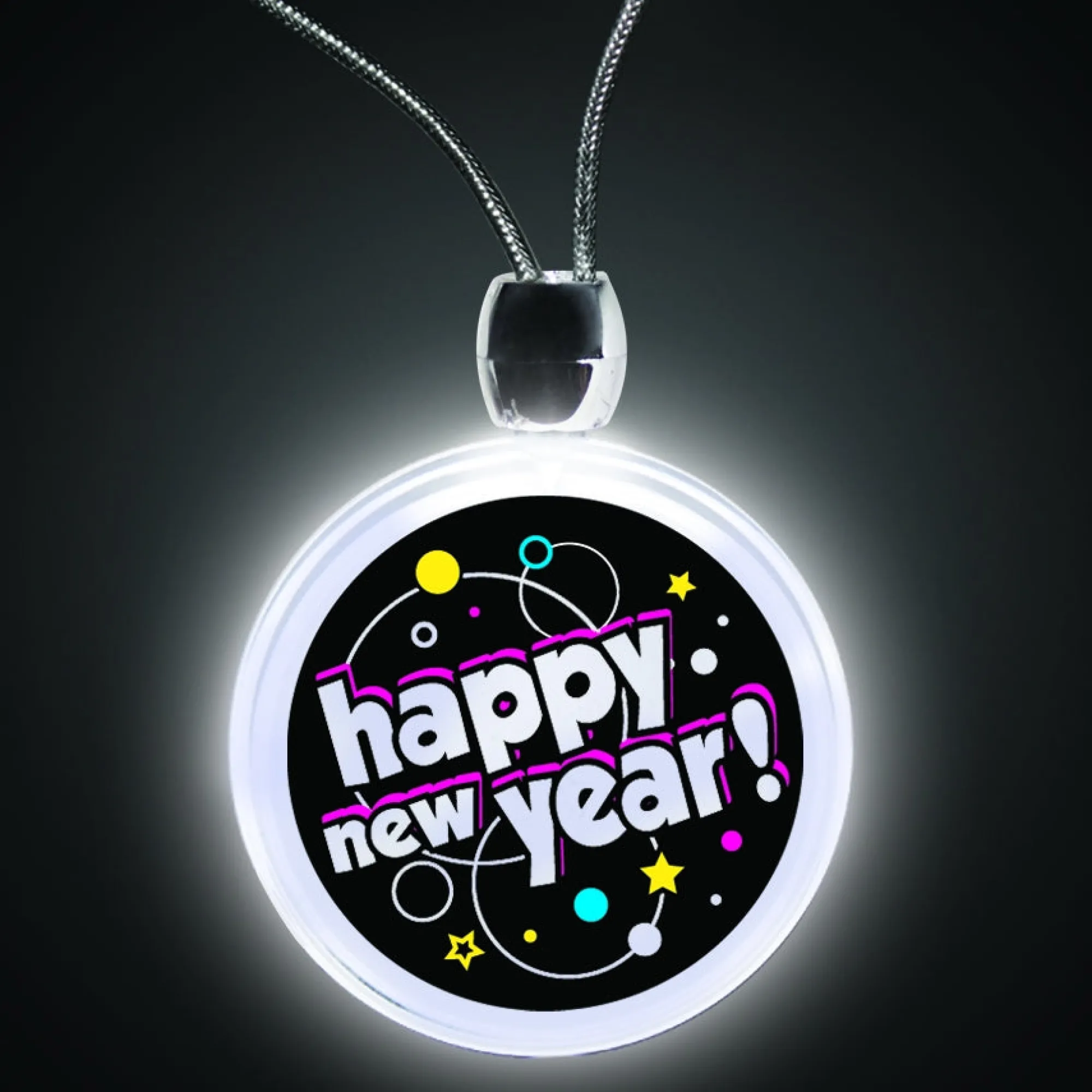 Hot Windy City Novelties LED Happy New Year Necklace