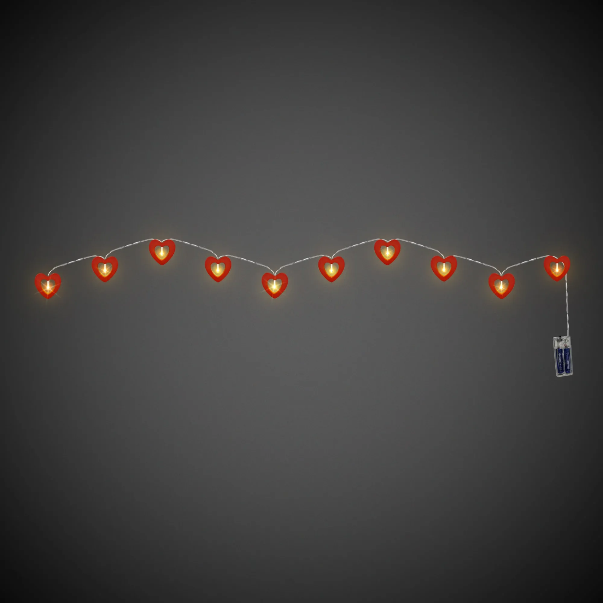 Discount Windy City Novelties LED Heart String Lights Retail Display