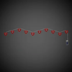 Discount Windy City Novelties LED Heart String Lights Retail Display
