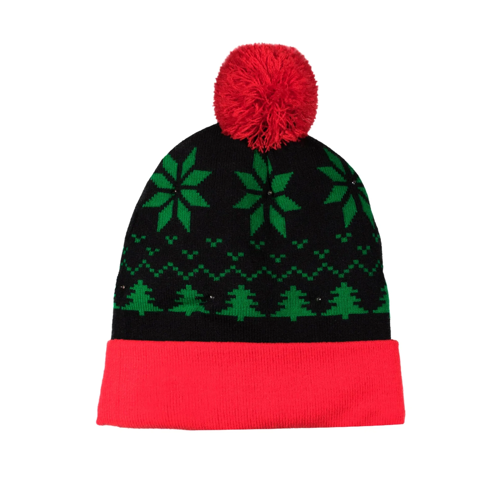 New Windy City Novelties LED Holiday Knit Beanie