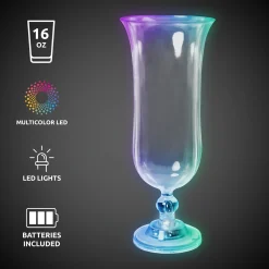 Best Windy City Novelties LED Hurricane 16 oz. Glass