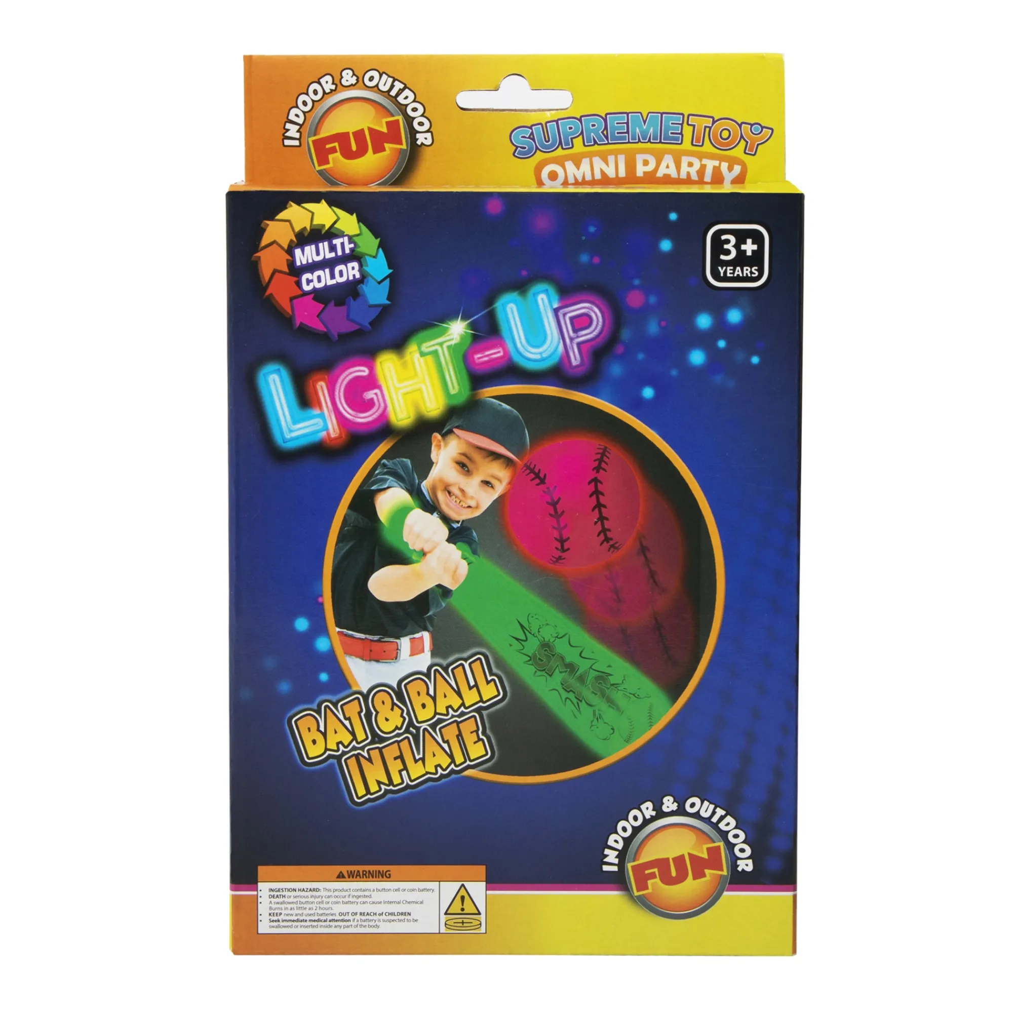 Online Windy City Novelties LED Inflatable Baseball & Bat Set