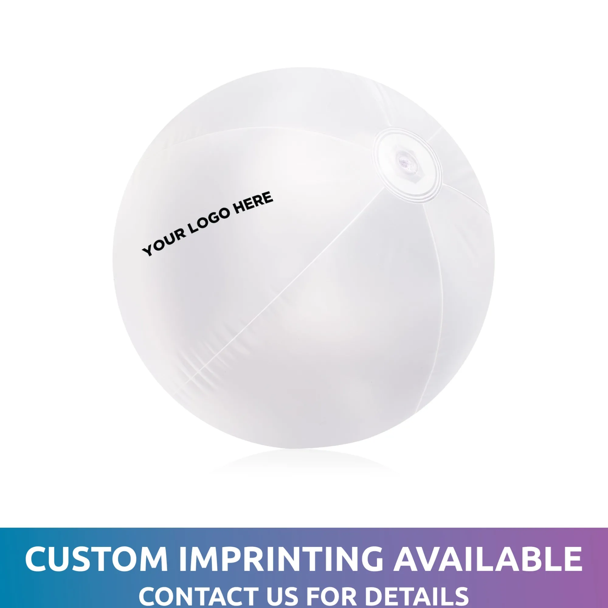 New Windy City Novelties LED Inflatable 30" Beach Balls Retail Display