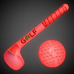 Clearance Windy City Novelties LED Inflatable Golf Club & Ball Set