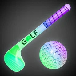 Clearance Windy City Novelties LED Inflatable Golf Club & Ball Set