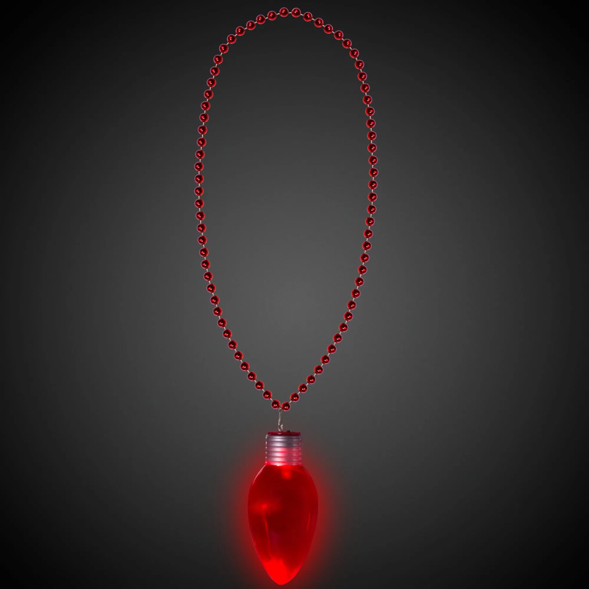 Clearance Windy City Novelties LED Jumbo Christmas Bulb Necklace
