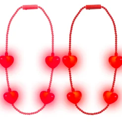 Sale Windy City Novelties LED Jumbo Heart Bead Necklaces