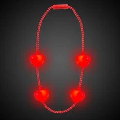 Sale Windy City Novelties LED Jumbo Red Hearts Necklace