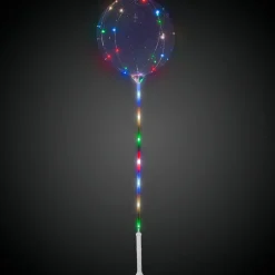 New Windy City Novelties LED Lollipop Balloon Kit with White Handle