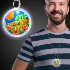 Discount Windy City Novelties LED Luau Party Pendant Necklace