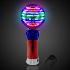 Windy City Novelties LED Magic Star Spinner Wand
