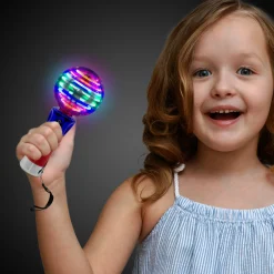 Windy City Novelties LED Magic Star Spinner Wand