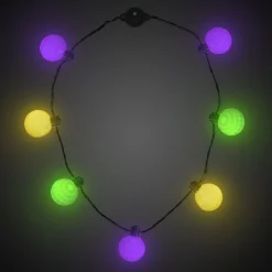 Clearance Windy City Novelties LED Ball Necklace Mardi Gras