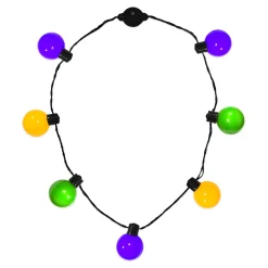 Clearance Windy City Novelties LED Ball Necklace Mardi Gras