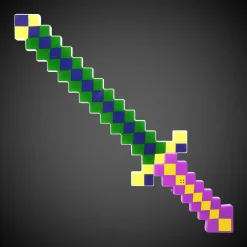 Windy City Novelties LED Mardi Gras Pixel Sword