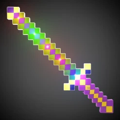 Windy City Novelties LED Mardi Gras Pixel Sword