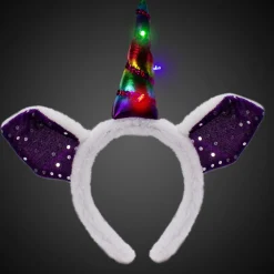 Sale Windy City Novelties LED Multi-Color Unicorn Headband