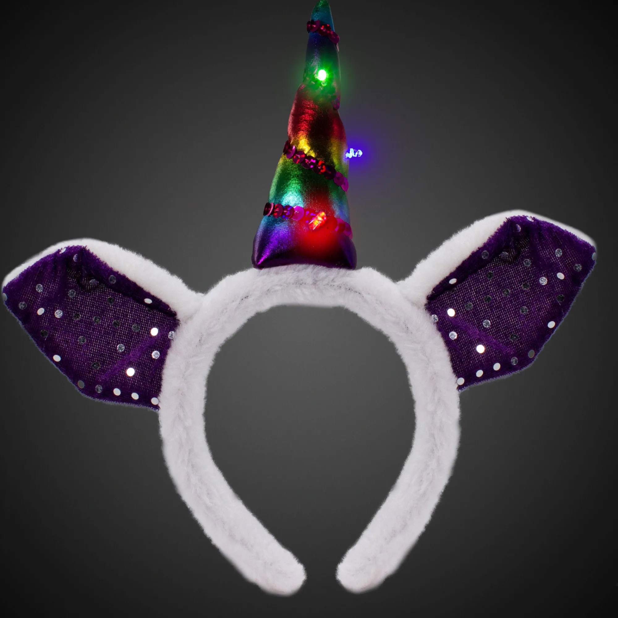 Sale Windy City Novelties LED Multi-Color Unicorn Headband